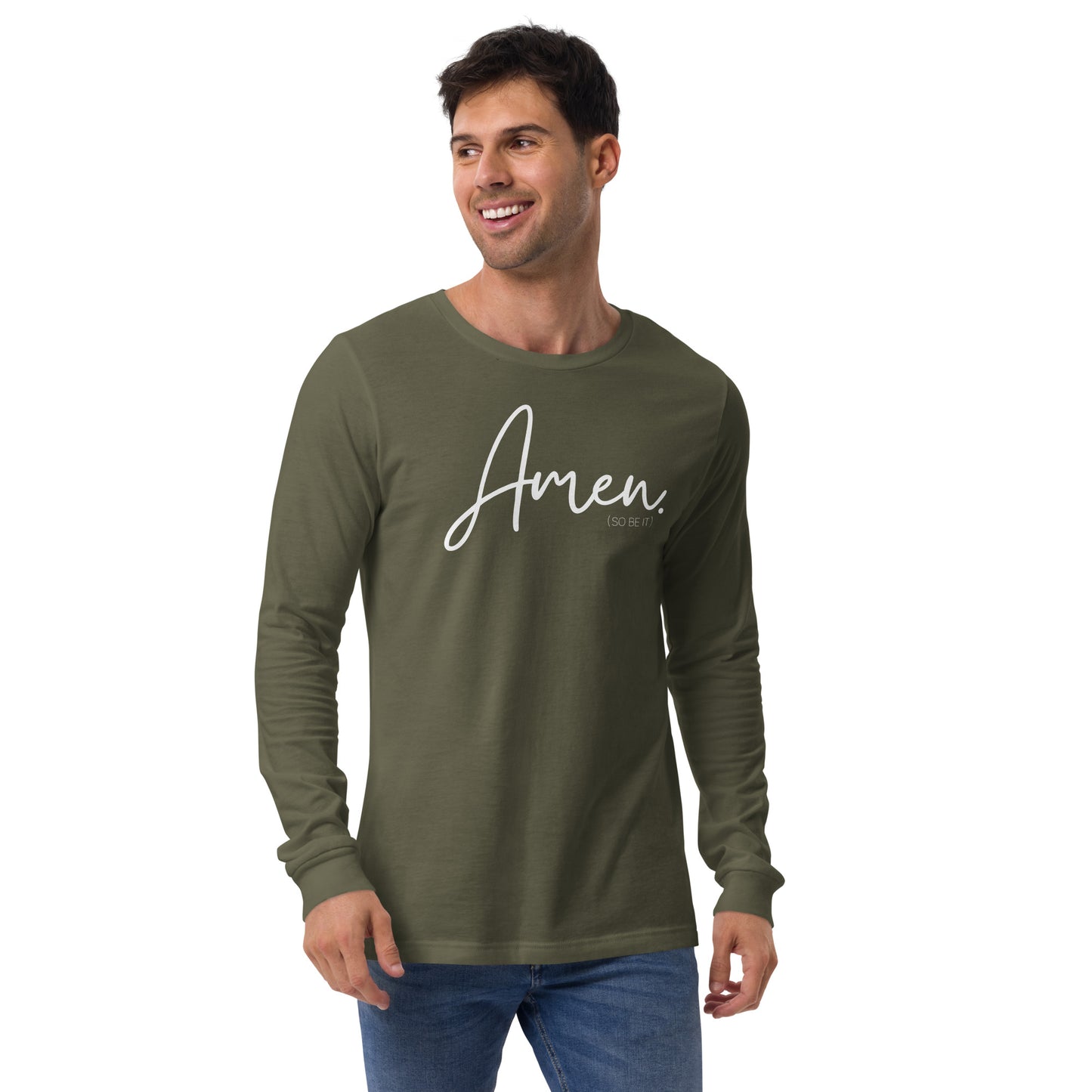 Amen Men's Long Sleeve Tee