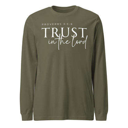 Trust in the Lord (W) Unisex Long Sleeve Tee