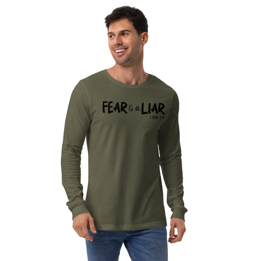 Fear is a Liar Men's Long Sleeve Tee