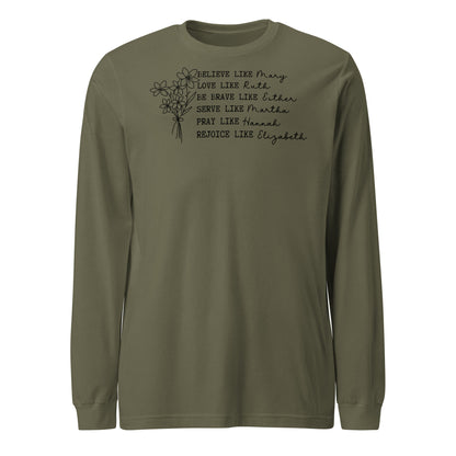 Women of the Faith Women's Long Sleeve Tee