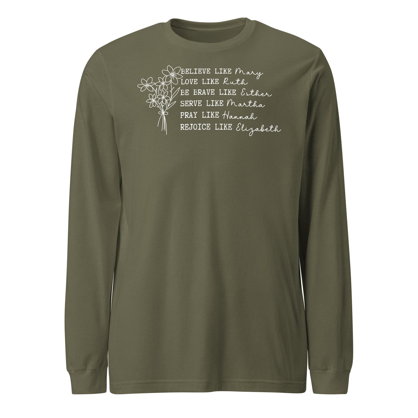 Women of the Faith Women's Long Sleeve Tee