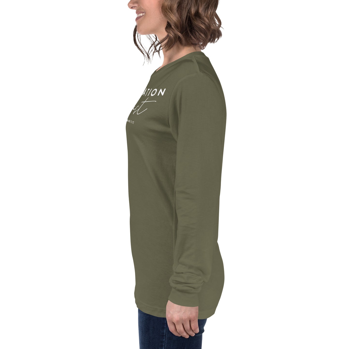 New Creation in Christ (W) Women's Long Sleeve Tee