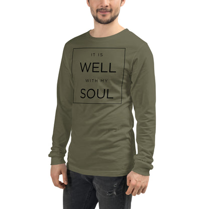 It is Well with My Soul Men's Long Sleeve Tee