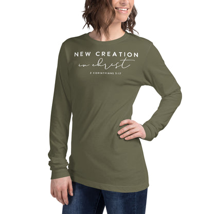 New Creation in Christ (W) Women's Long Sleeve Tee