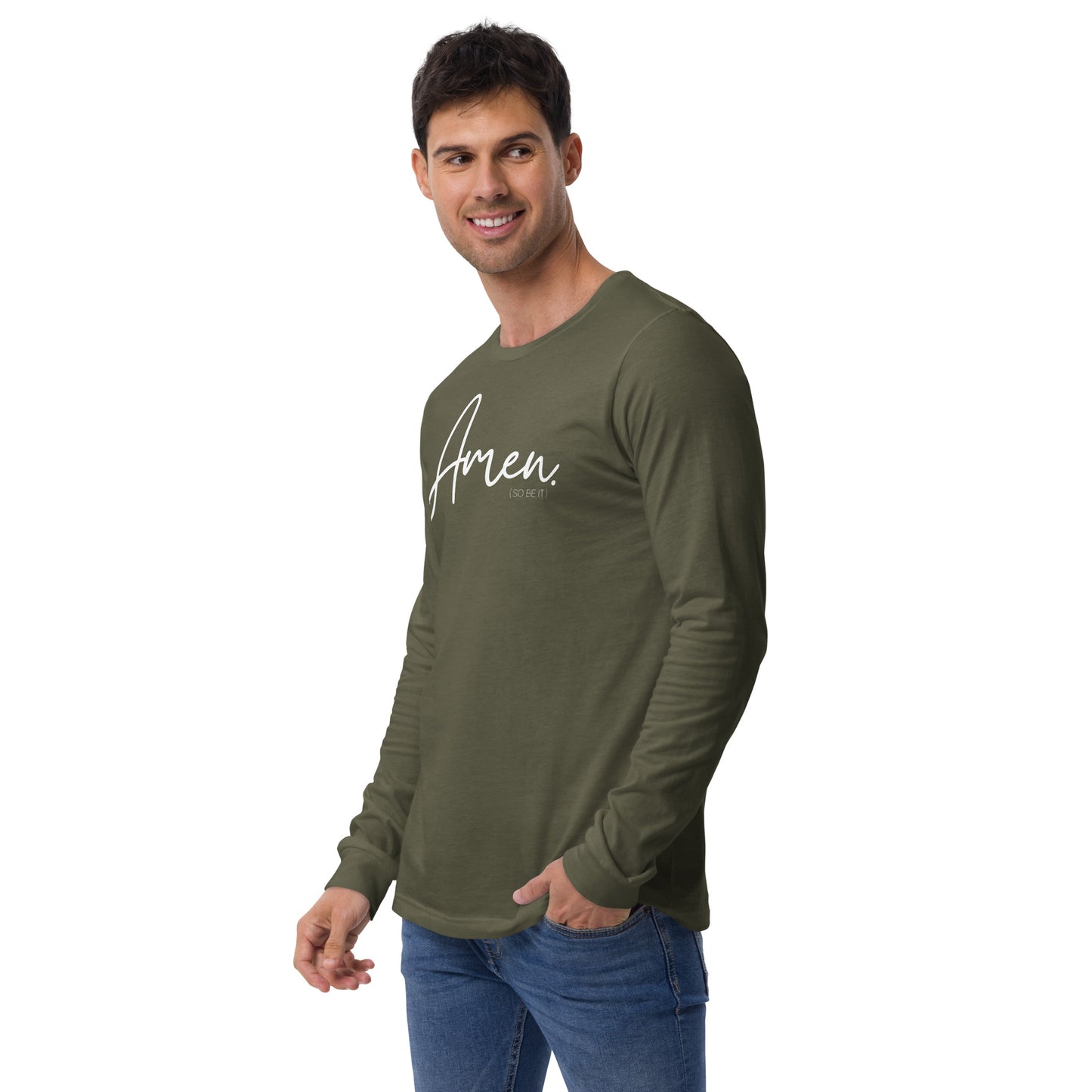 Amen Men's Long Sleeve Tee