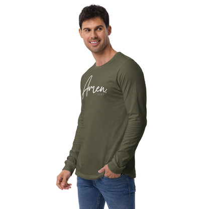 Amen Men's Long Sleeve Tee