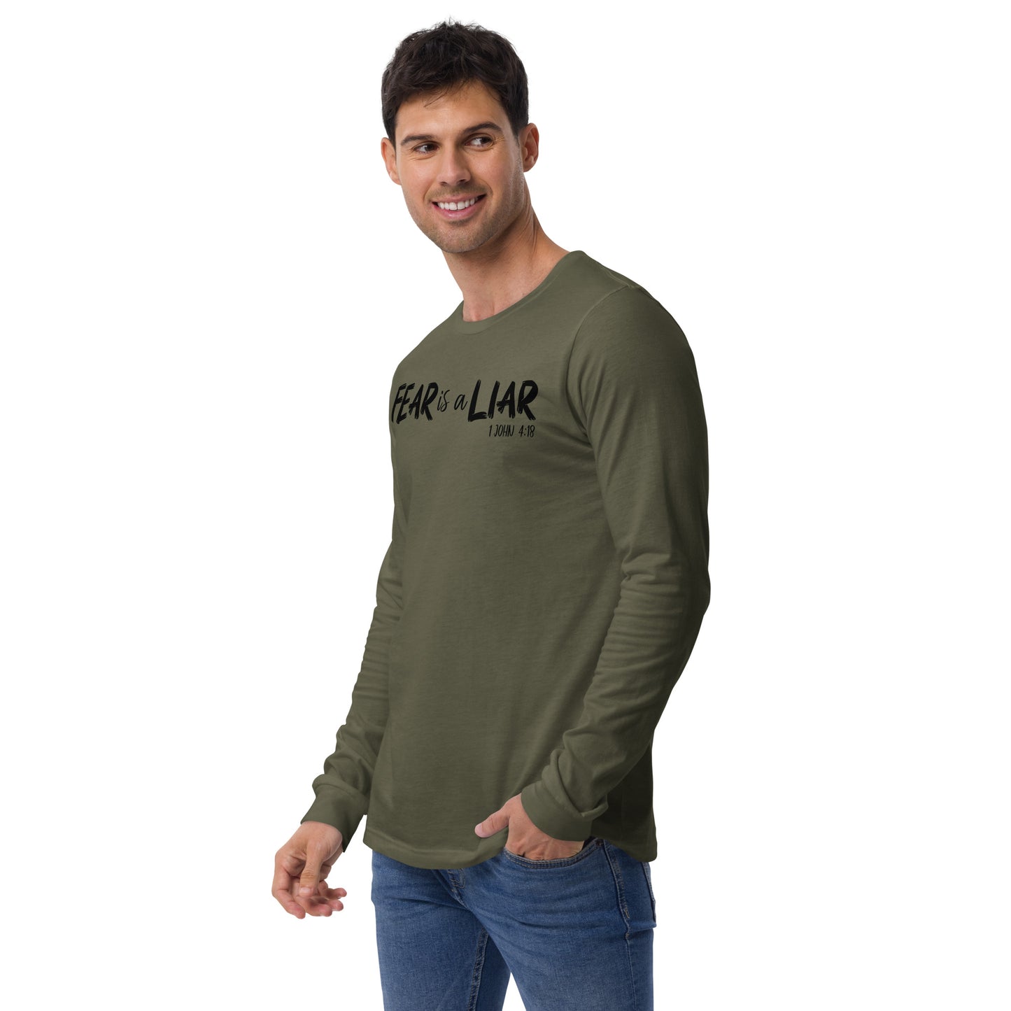 Fear is a Liar Men's Long Sleeve Tee