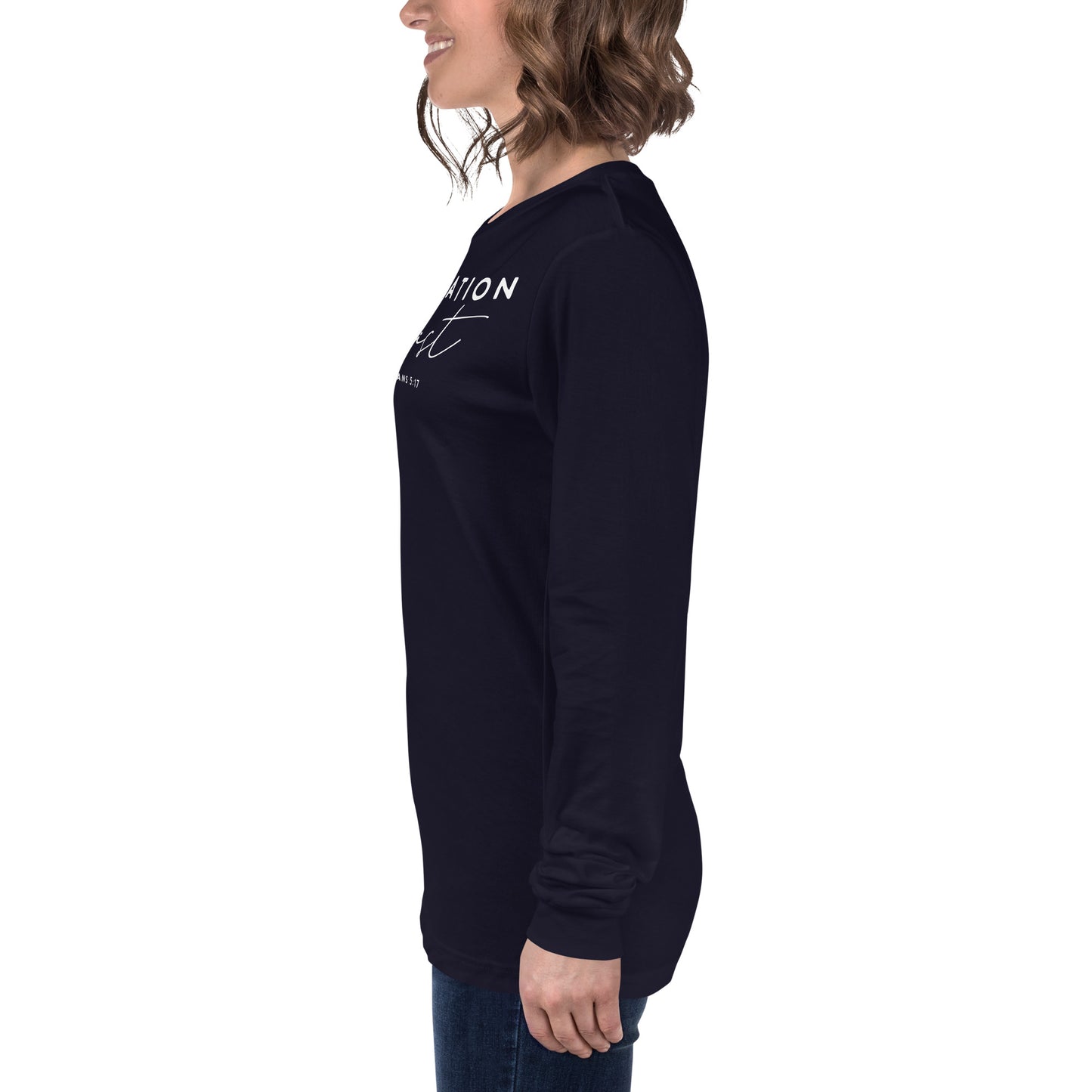 New Creation in Christ (W) Women's Long Sleeve Tee