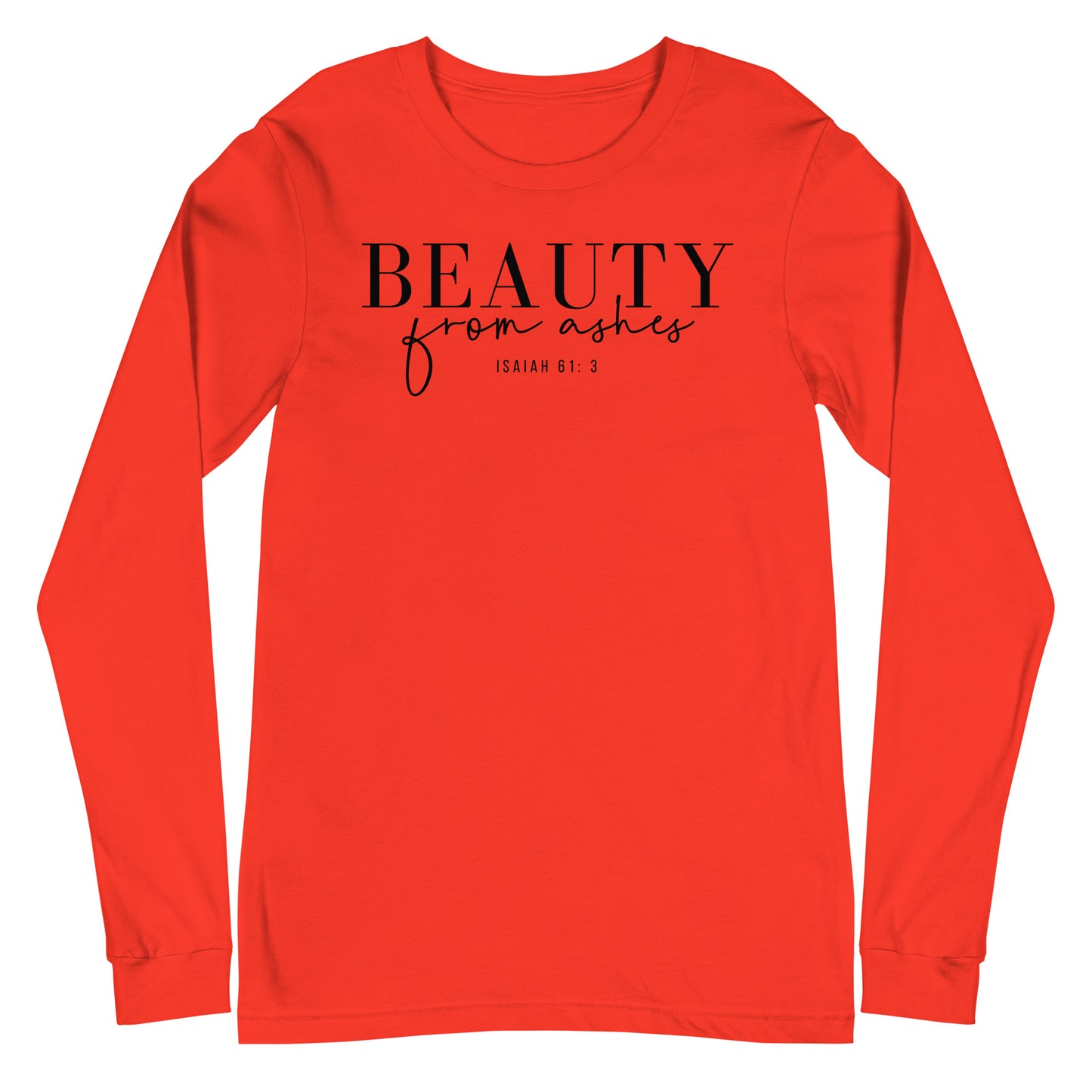 Beauty from Ashes Women's Long Sleeve Tee