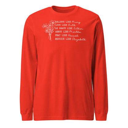 Women of the Faith Women's Long Sleeve Tee