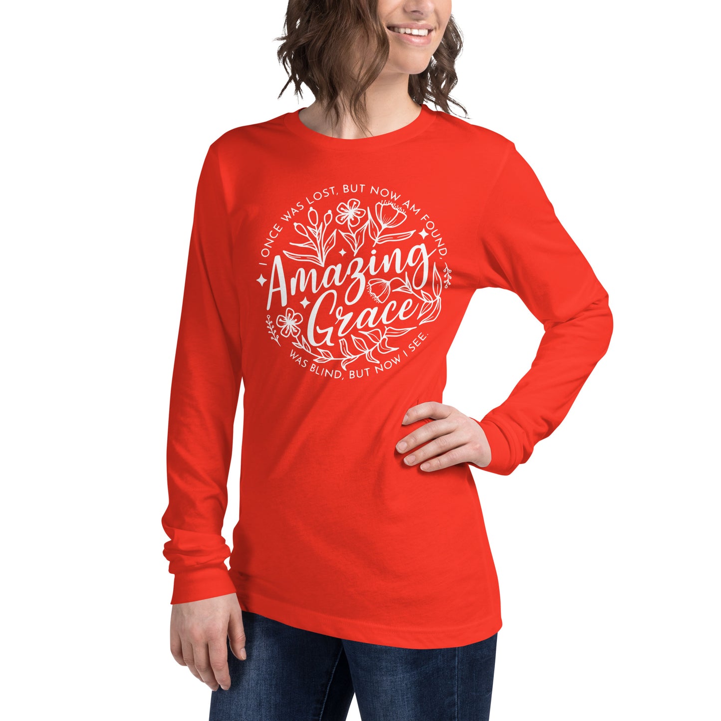 Amazing Grace (W) Women's Long Sleeve Tee