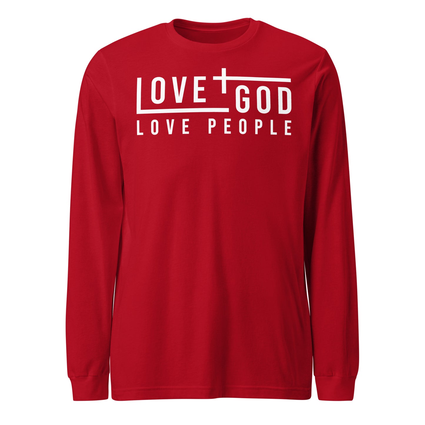 Love God Love People (W) Men's Long Sleeve Tee