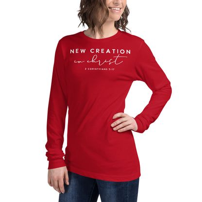 New Creation in Christ (W) Women's Long Sleeve Tee