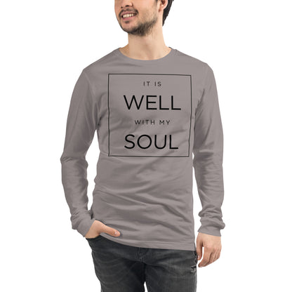 It is Well with My Soul Men's Long Sleeve Tee