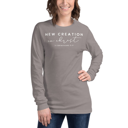 New Creation in Christ (W) Women's Long Sleeve Tee