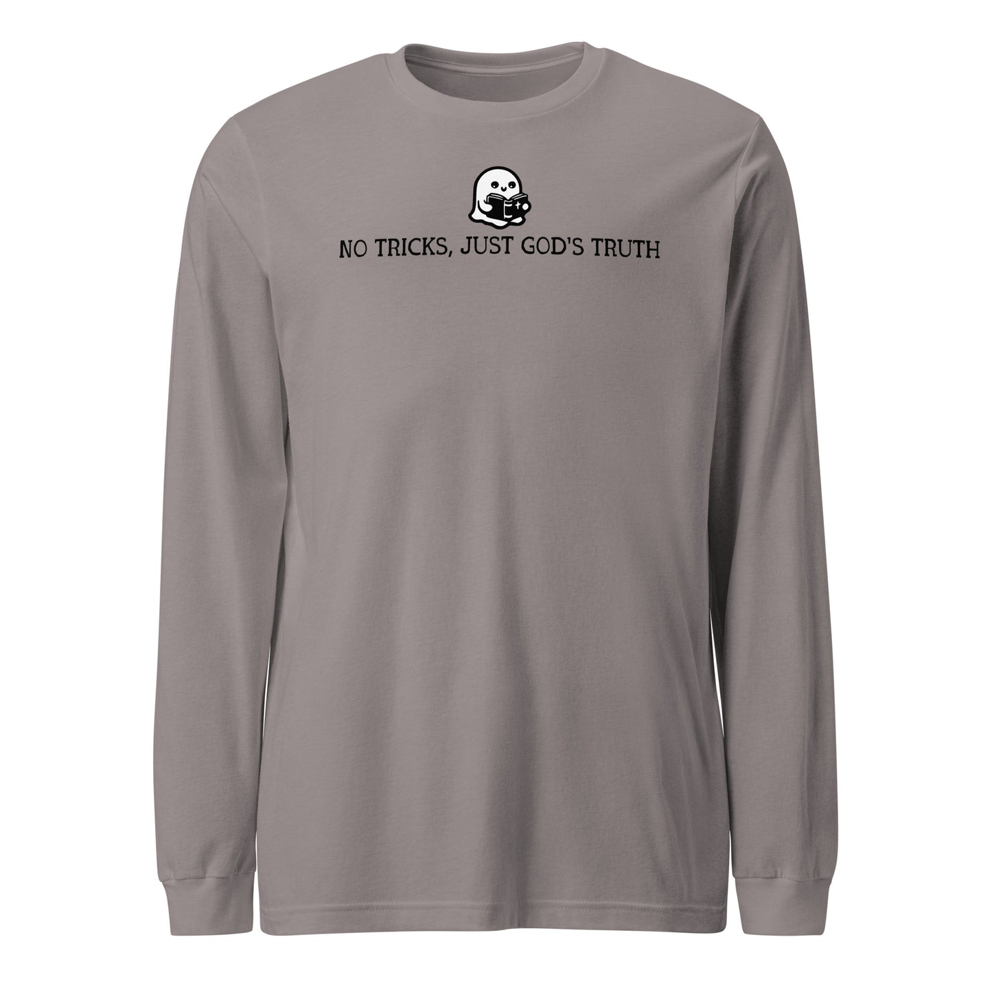 No Tricks Just God's Truth (Bible) Unisex Long Sleeve Tee