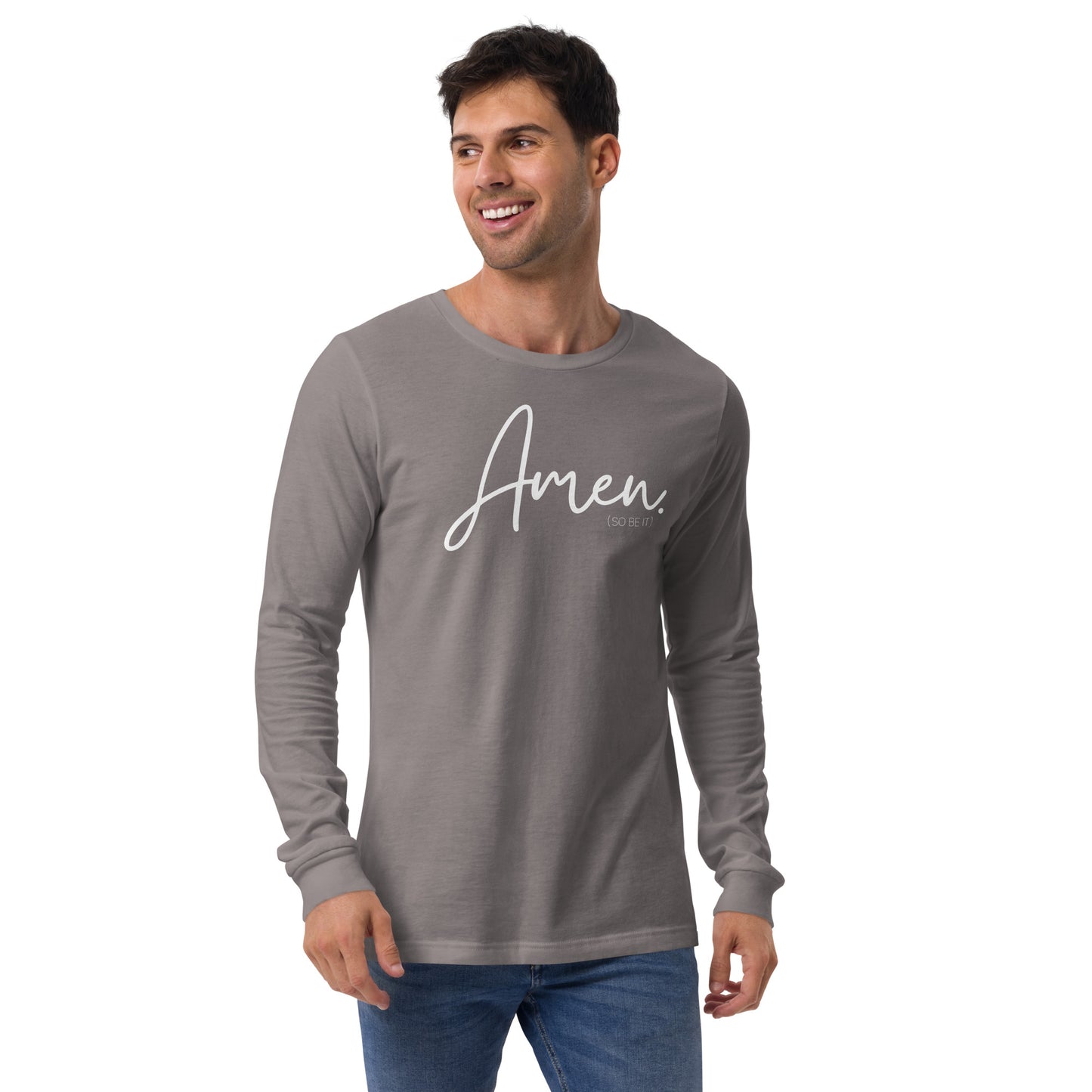 Amen Men's Long Sleeve Tee