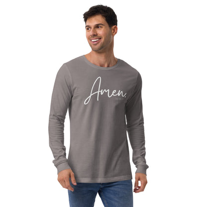 Amen Men's Long Sleeve Tee