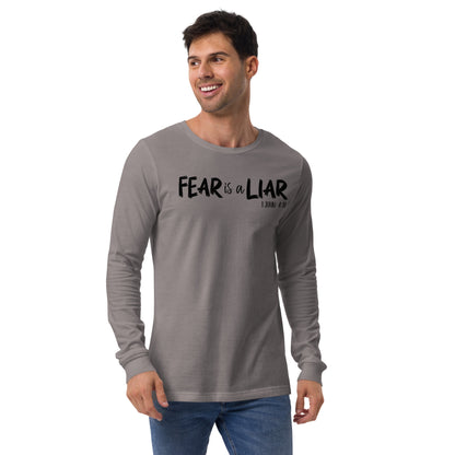 Fear is a Liar Men's Long Sleeve Tee