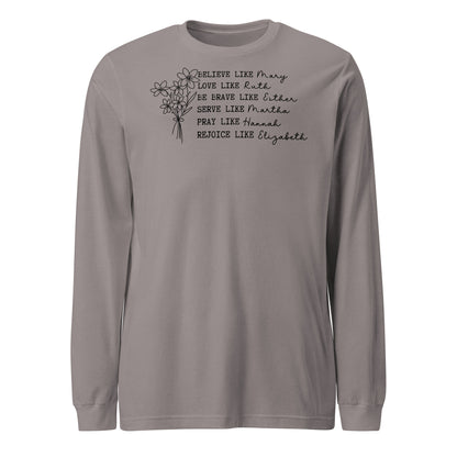 Women of the Faith Women's Long Sleeve Tee