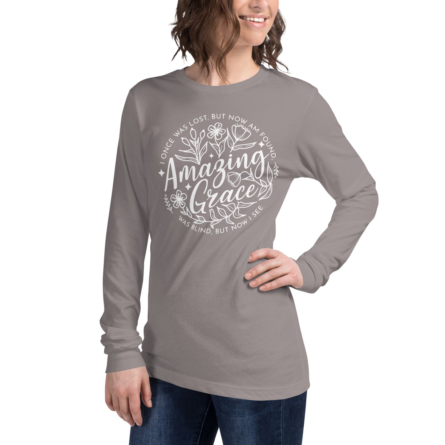 Amazing Grace (W) Women's Long Sleeve Tee