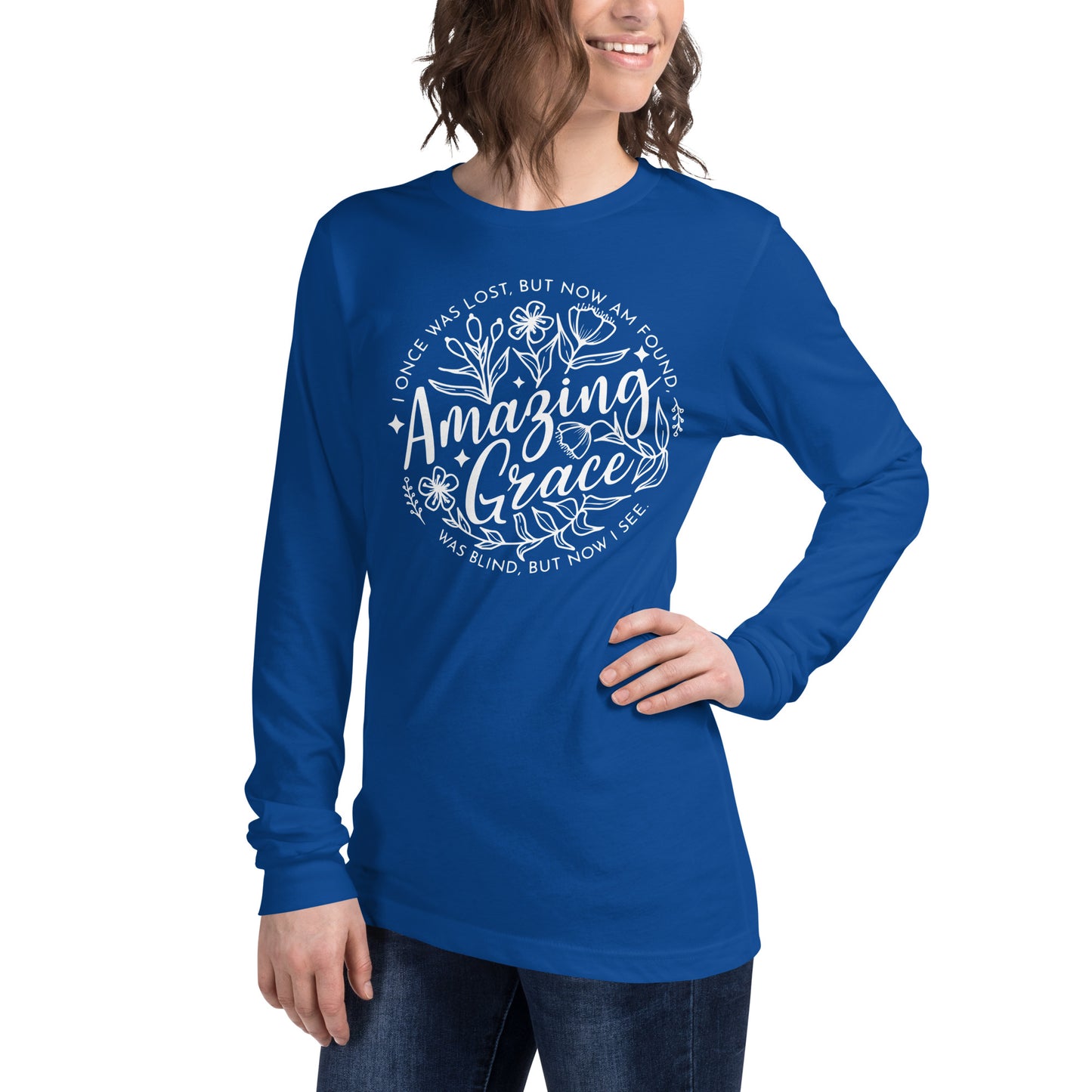 Amazing Grace (W) Women's Long Sleeve Tee