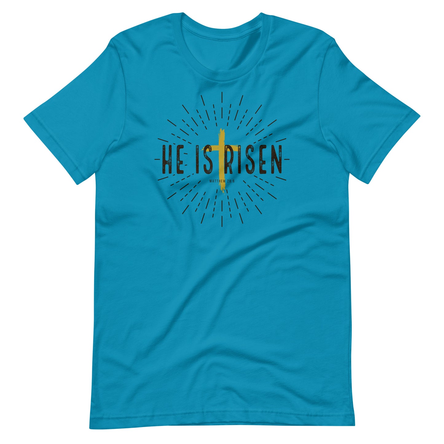 He is Risen Matthew 28:6 Men's T-shirt