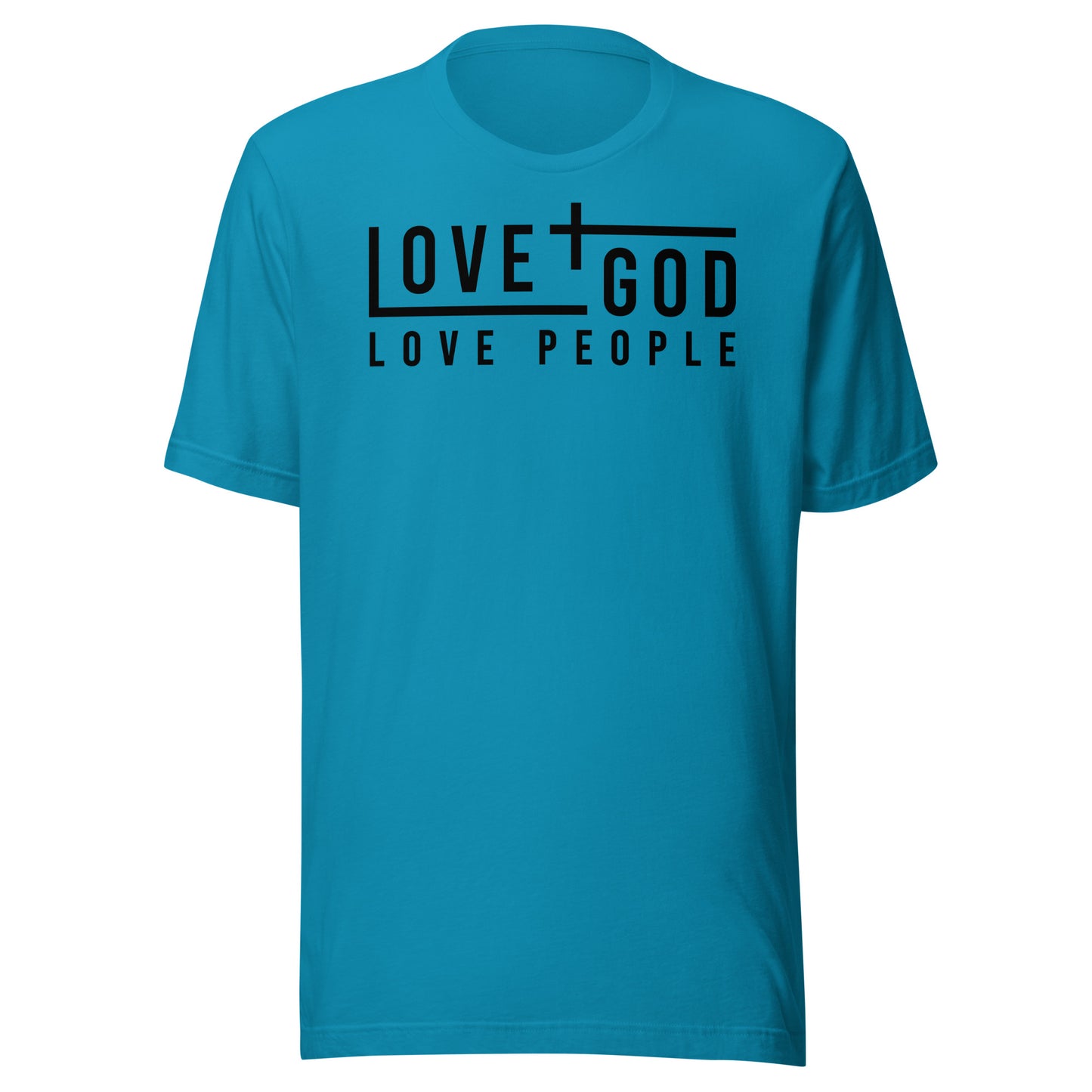 Love God Love People Men's T-shirt