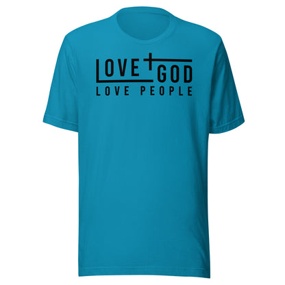 Love God Love People Men's T-shirt