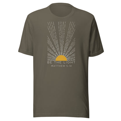 Be the Light Matthew 5:14 Men's T-shirt