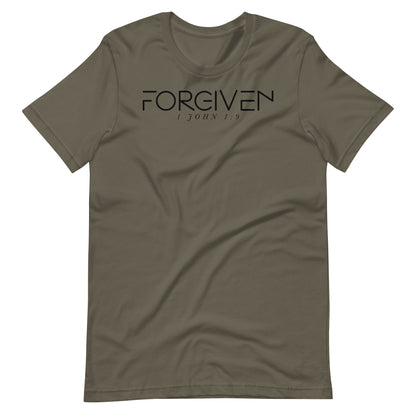 Forgiven 1 John 1:9 Men's Tshirt