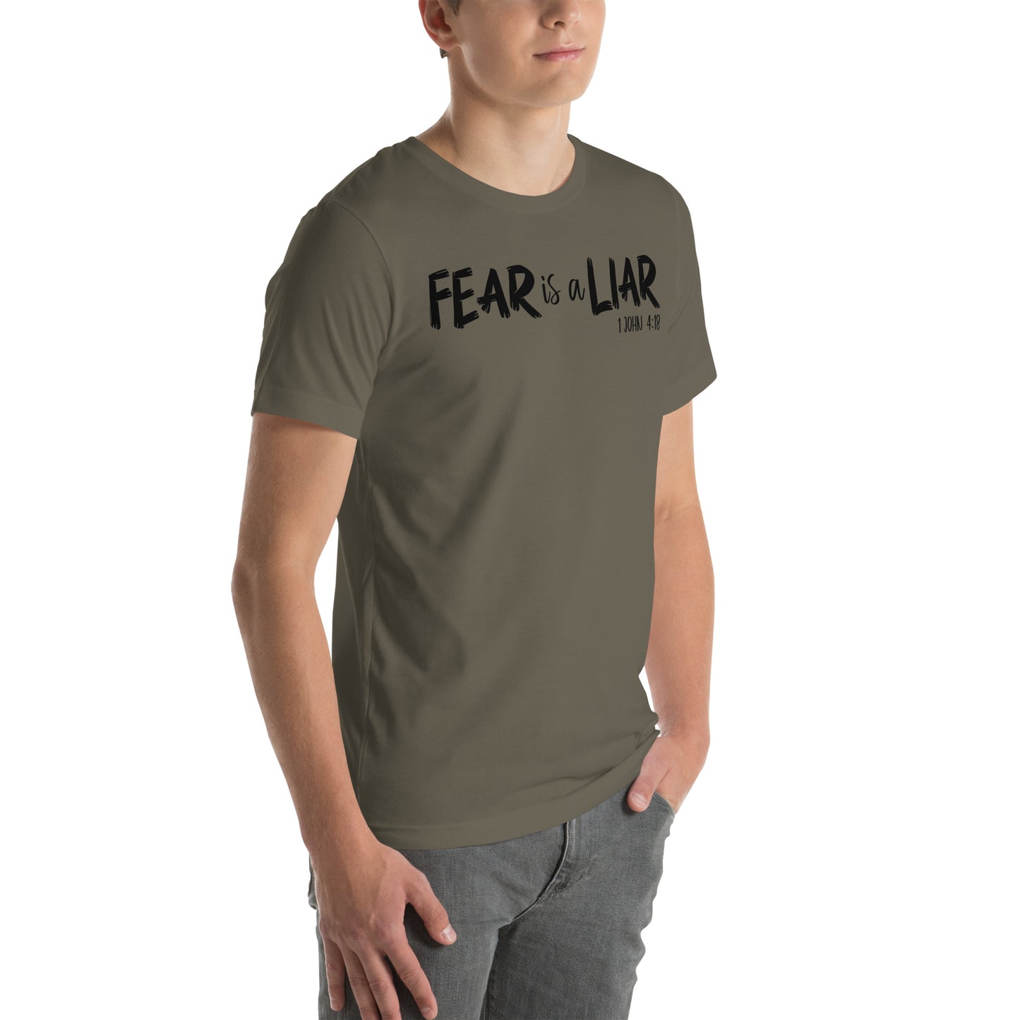 Fear is a Liar Men's T-shirt