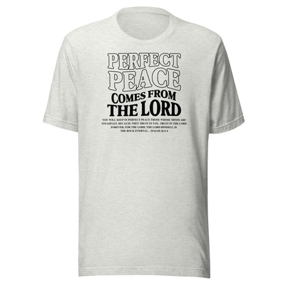 Perfect Peace Comes from the Lord Men's T-shirt