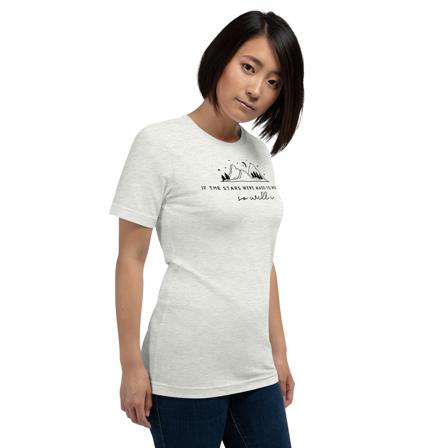 If the Stars Were Made to Worship So Will I Women's T-shirt