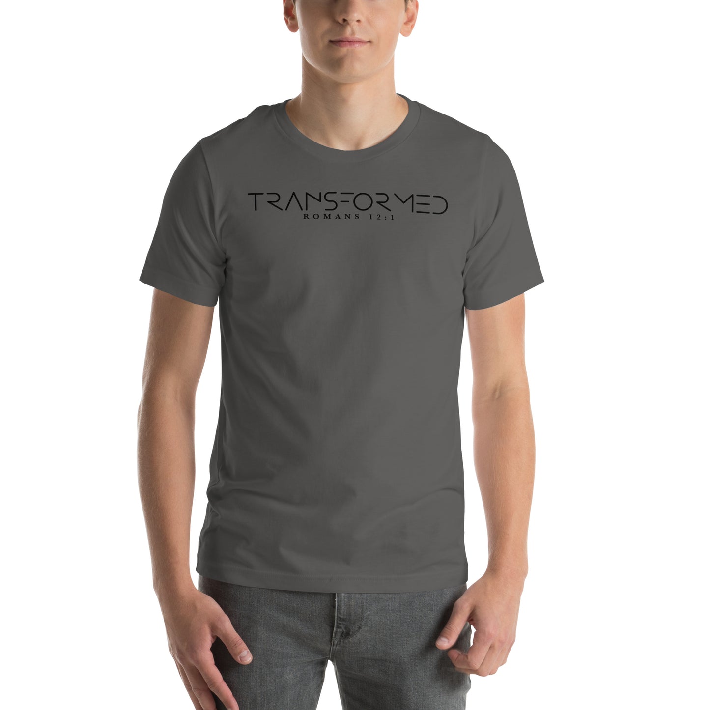 Transformed Romans 12:1 Men's T-shirt