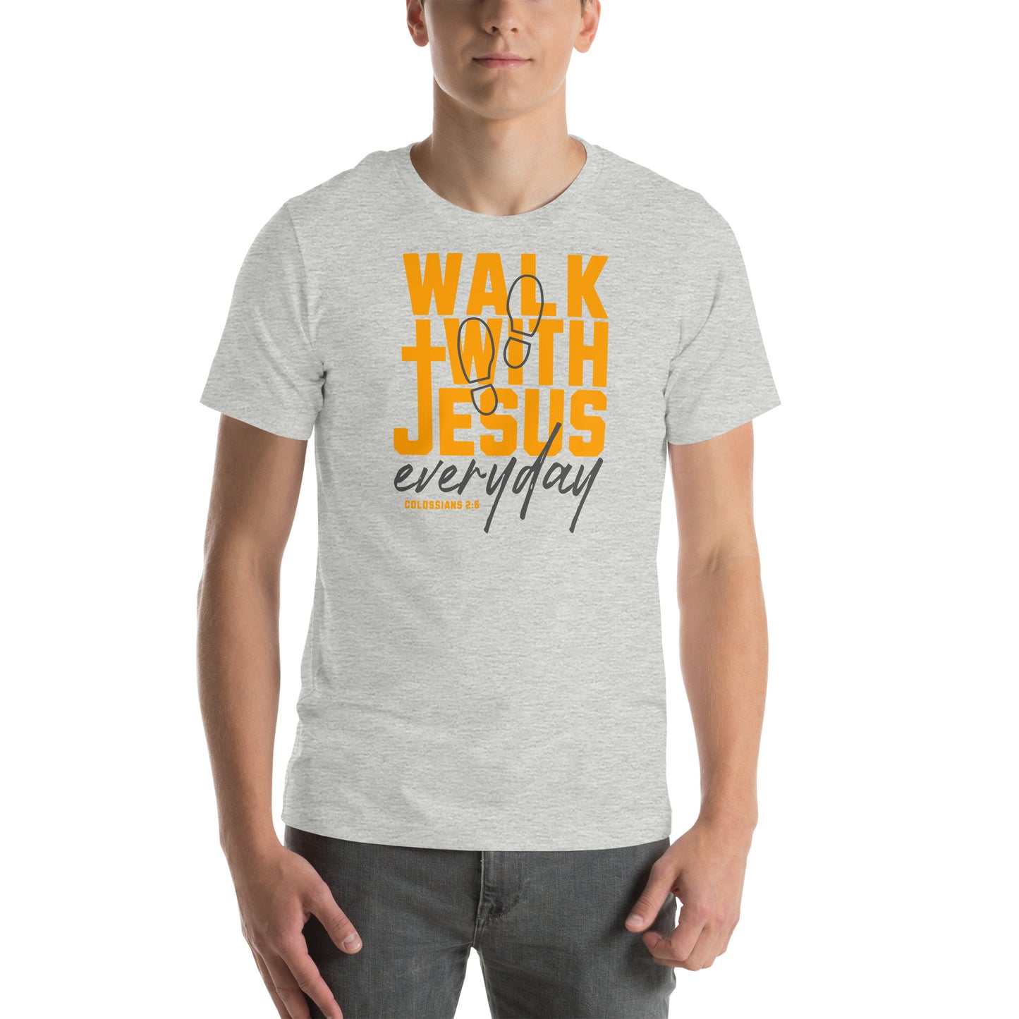 Walk with Jesus Everyday Men's T-shirt