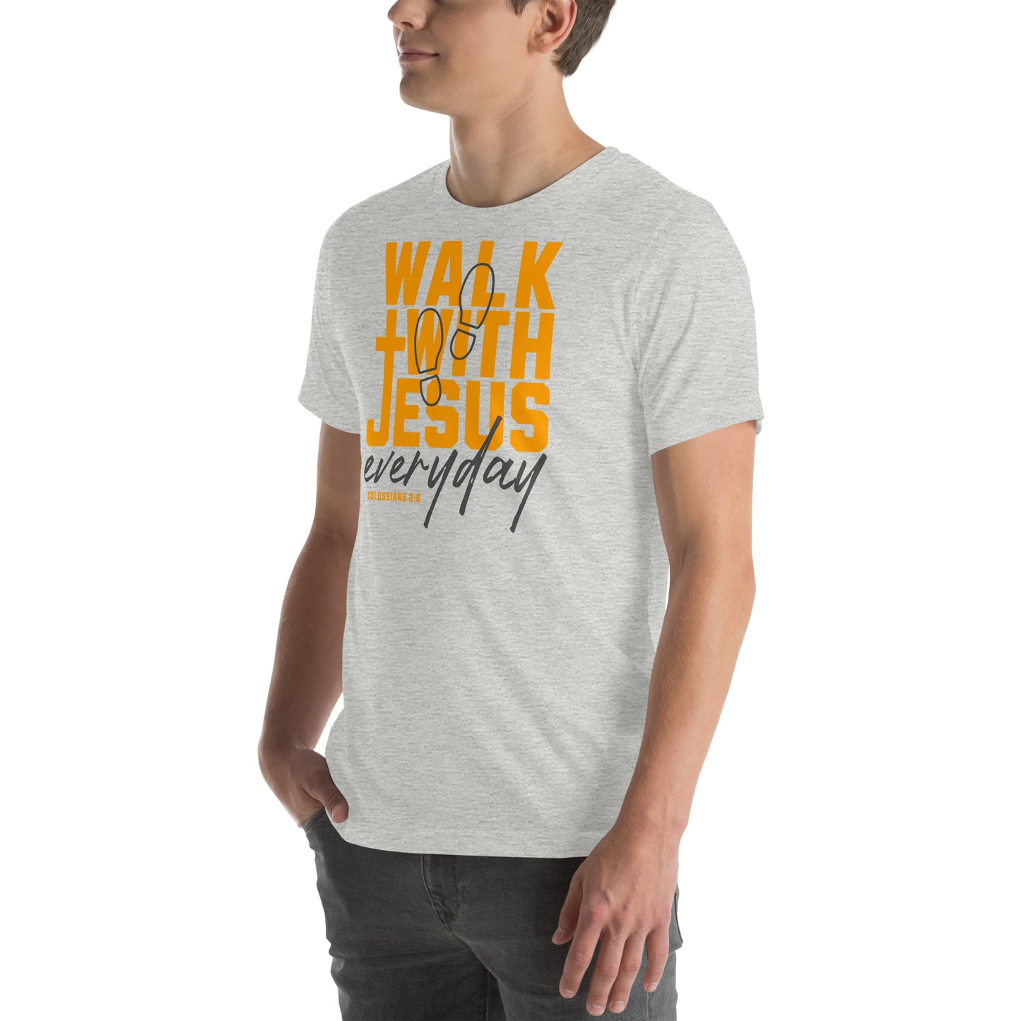 Walk with Jesus Everyday Men's T-shirt