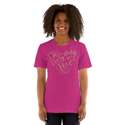 Do Everything in Love Women's T-Shirt