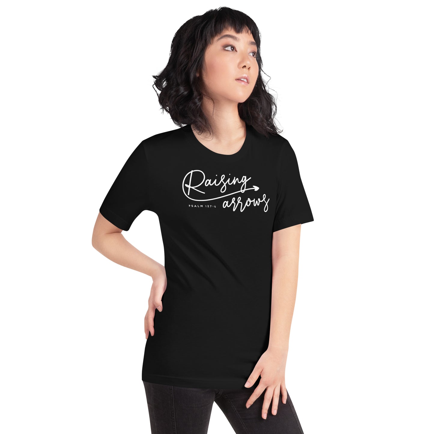 Raising Arrows Psalm 127:4 Women's T-shirt