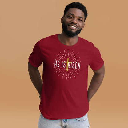 He is Risen Matthew 28:6 Men's T-shirt