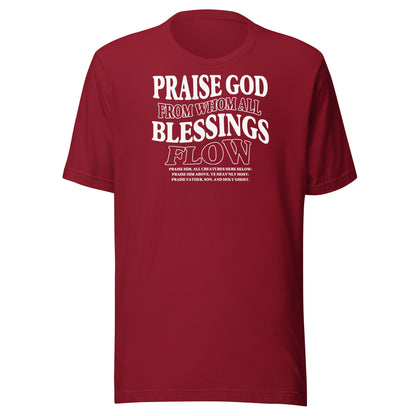 Praise God from Whom All Blessings Flow (W) Men's T-shirt