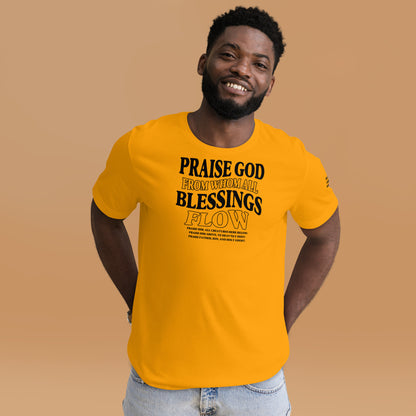 Praise God from Whom All Blessings Flow Men's T-shirt