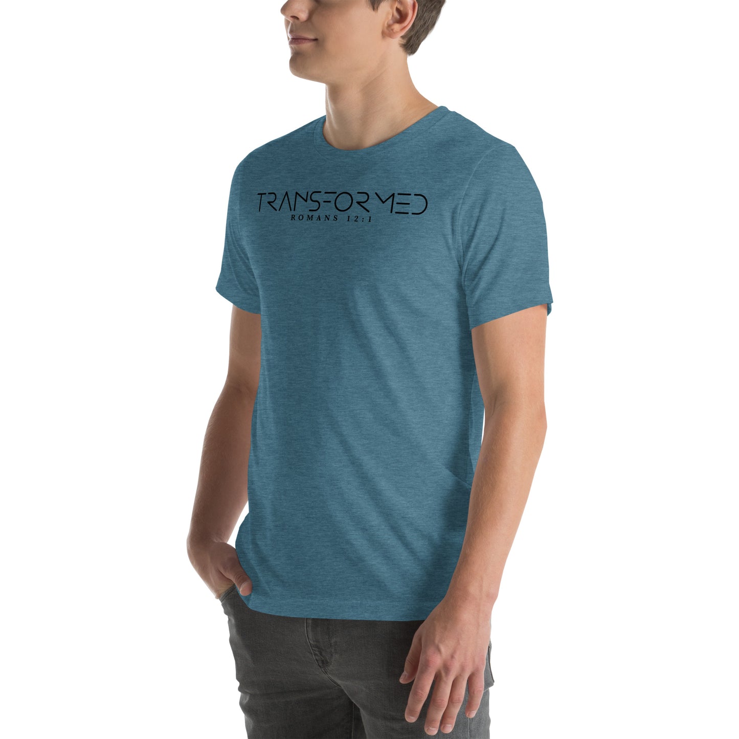 Transformed Romans 12:1 Men's T-shirt