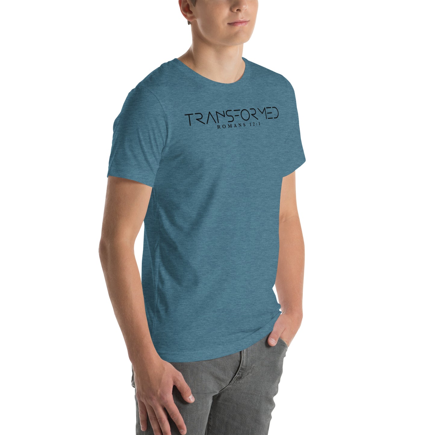 Transformed Romans 12:1 Men's T-shirt