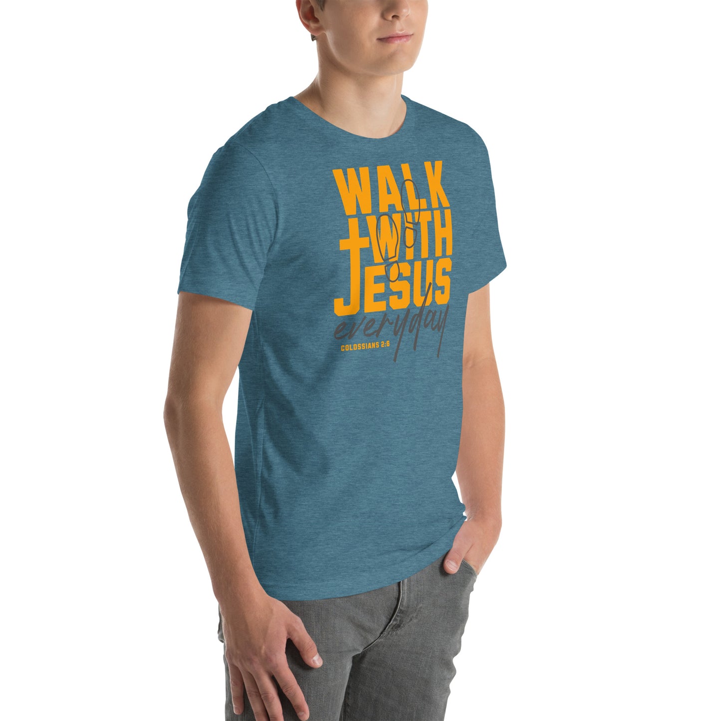 Walk with Jesus Everyday Men's T-shirt