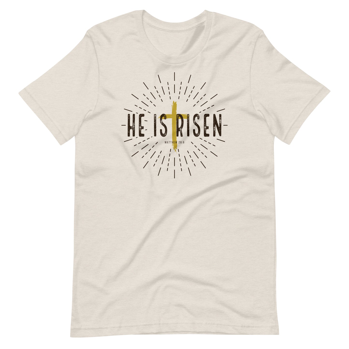 He is Risen Matthew 28:6 Men's T-shirt