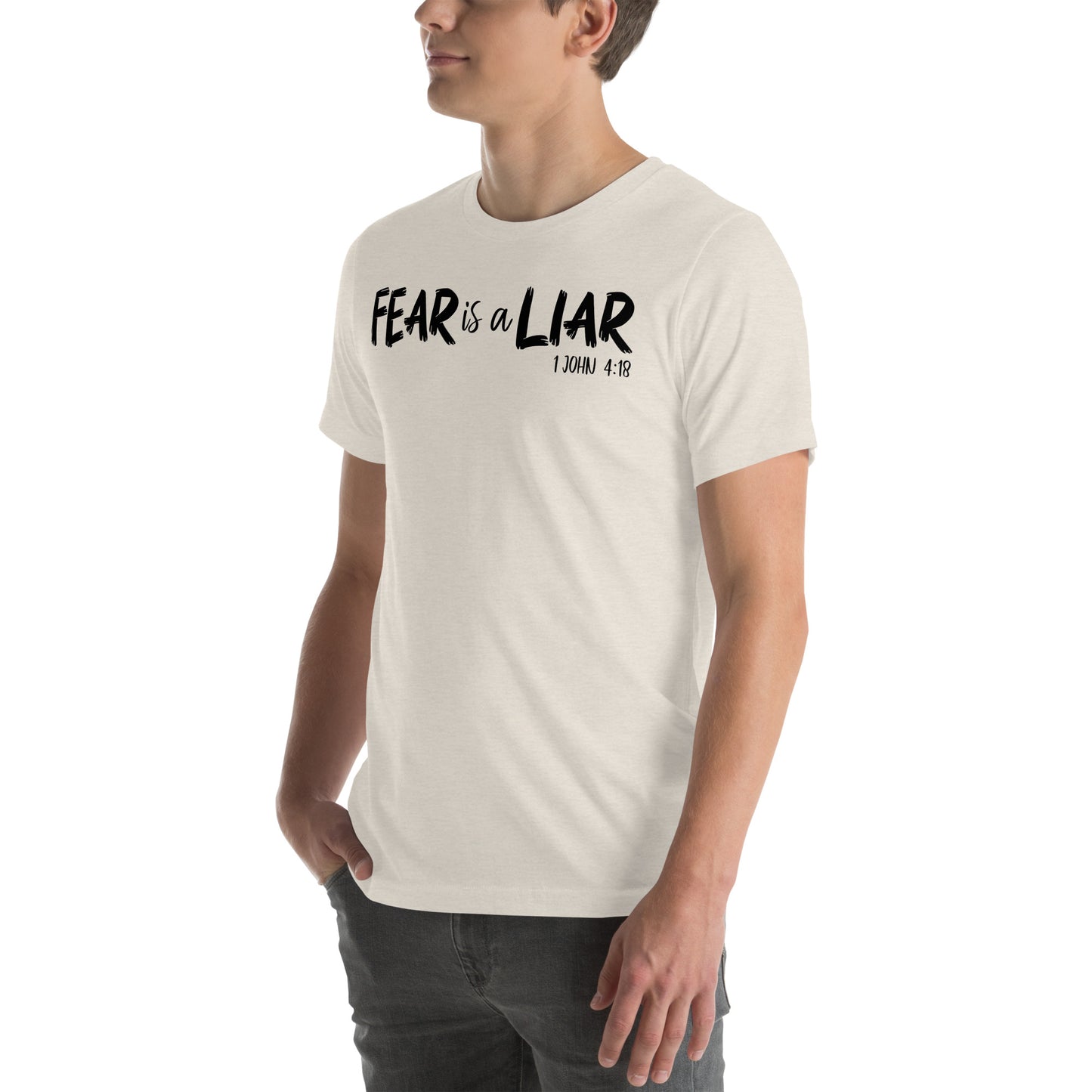 Fear is a Liar Men's T-shirt