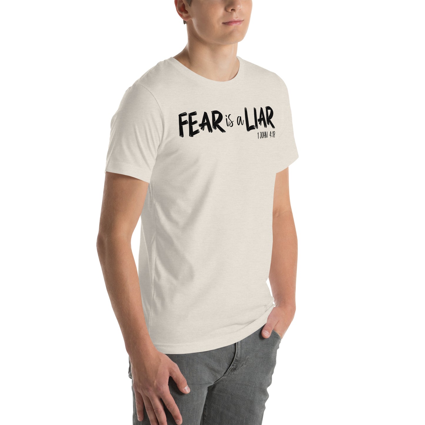 Fear is a Liar Men's T-shirt