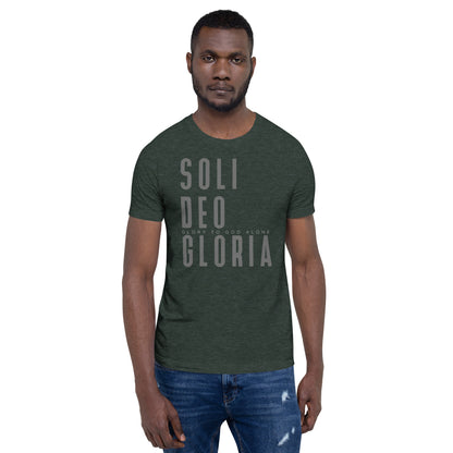 Soli Deo Gloria Men's T-shirt