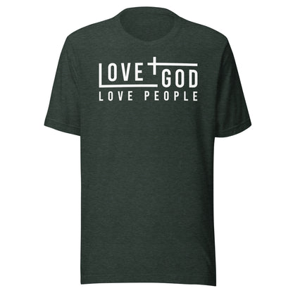 Love God Love People (W) Men's T-shirt